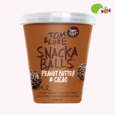 Tom & Luke Peanut Butter & Cacao Snackaballs