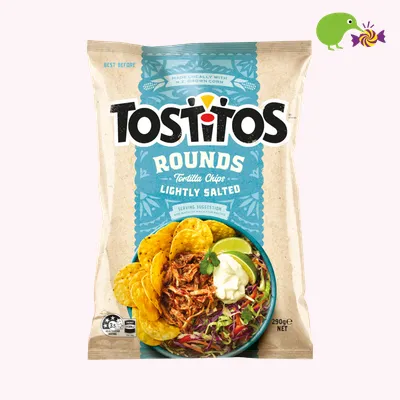 Tostitos Rounds Lightly Salted Tortilla Chips
