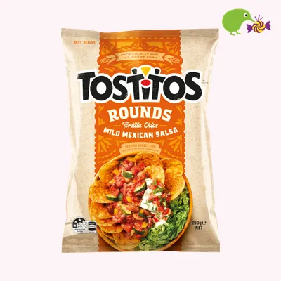 Tostitos Rounds Mild Mexican Salsa Tortilla Chips
