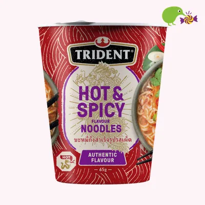 Trident Noodle Man Hot & Spicy Flavoured Noodles