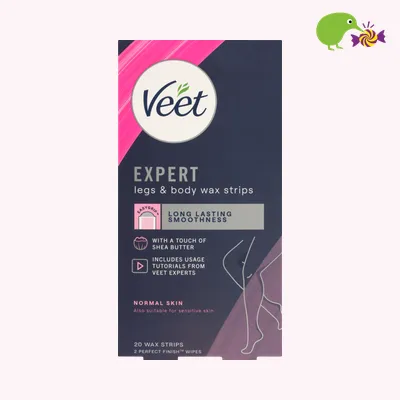 Veet Expert Cold Wax Strips Legs and Body Wax Strips