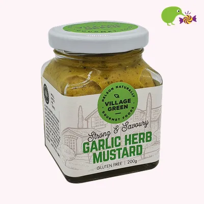 Village Green Garlic Herb Mustard