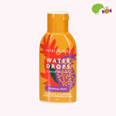 Vital Zing Water Drops Tropical Fruit Flavour Enhancer