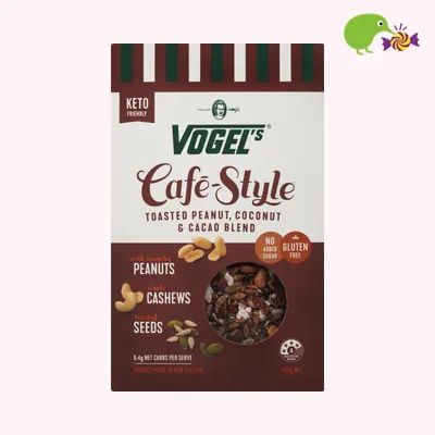Vogel's Cafe-Style Toasted Peanut Coconut & Cacao Blend Muesli