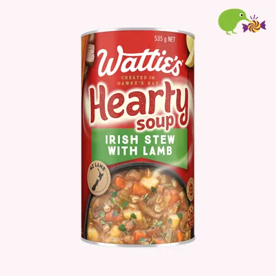Wattie's Irish Stew With Lamb Hearty Soup