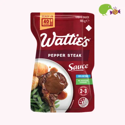 Wattie's Pepper Steak Liquid Sauce