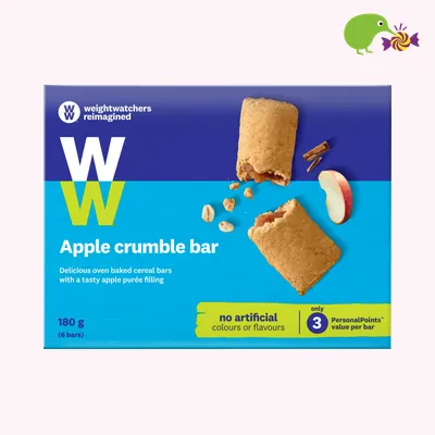 Weight Watchers Apple Crumble Bar
