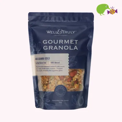 Well & Truly Macadamia Gold Gourmet Granola