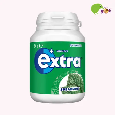 Wrigley's Extra Spearmint Sugar Free Chewing Gum Bottle