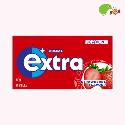 Wrigley's Extra Strawberry Sugar Free Chewing Gum